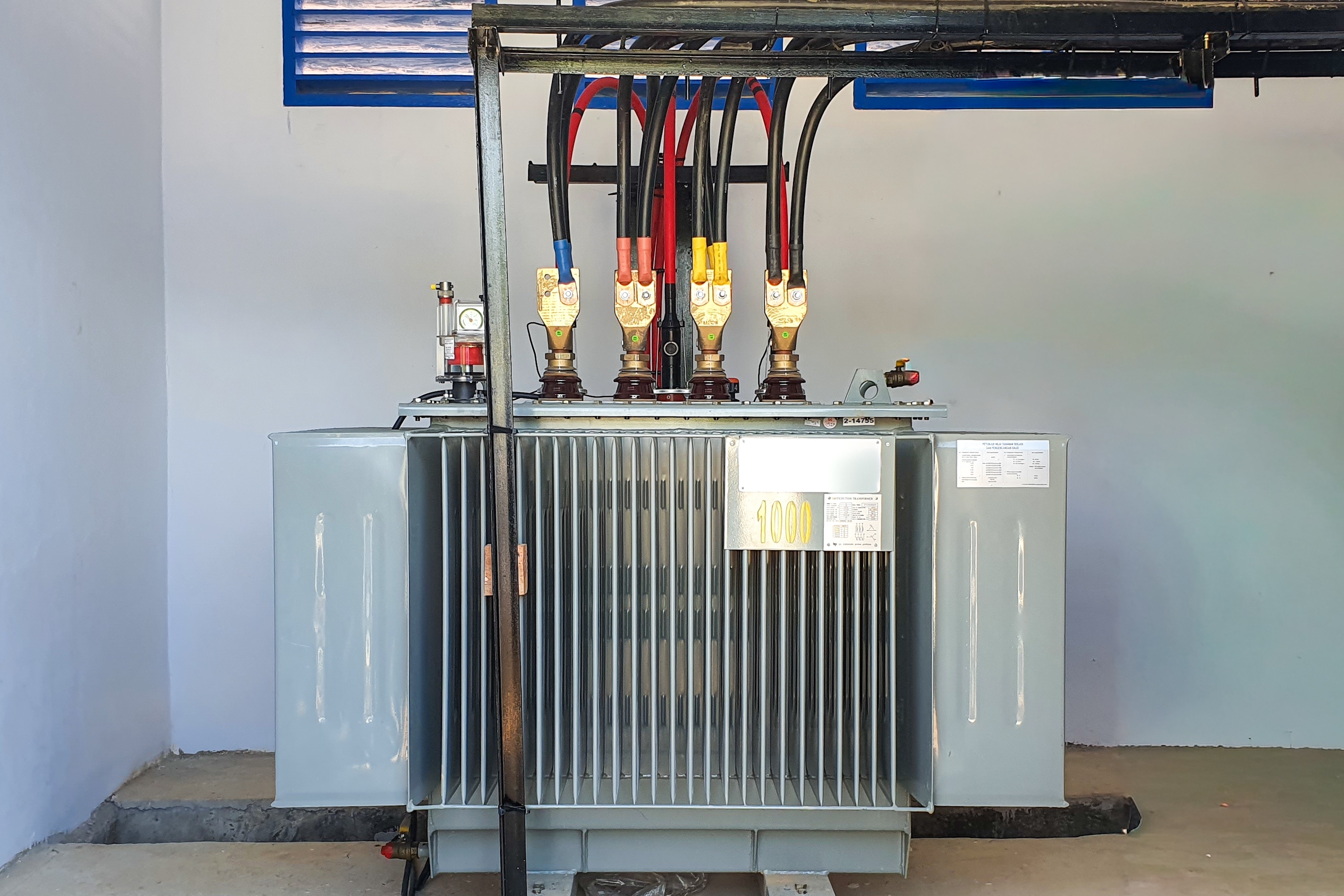 Transformator einer Mittelspannungsanlage